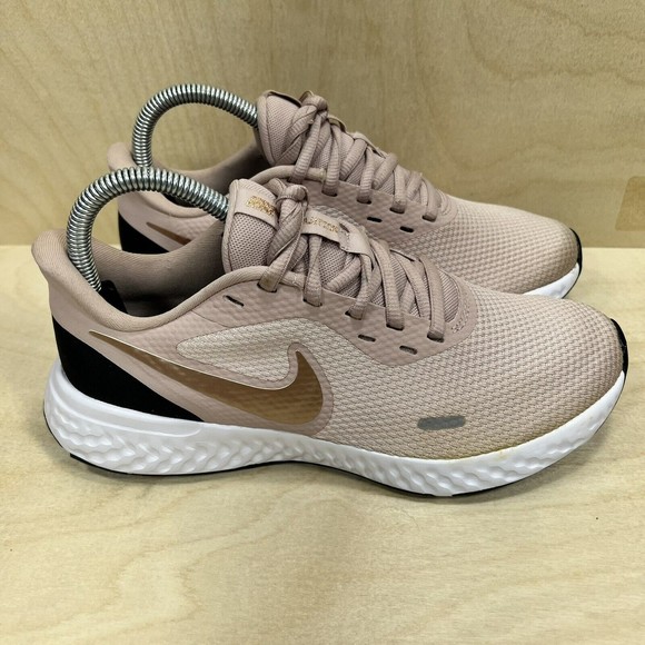 Nike Shoes - Nike Revolution 5 Pink/Black/White Running Sneaker BQ3207-600 Womens Size 7